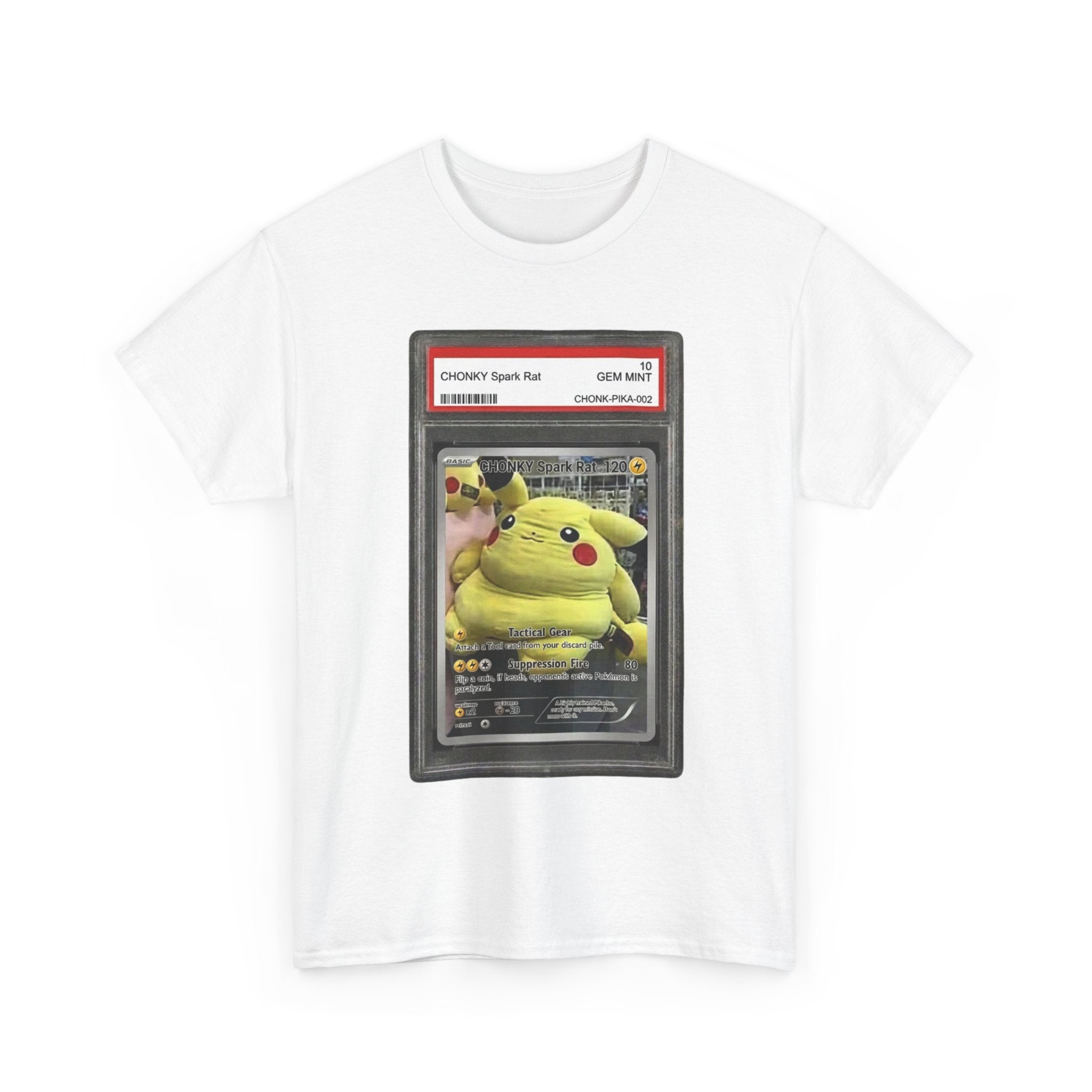 "Graded Chonky Spark Rat" Premium Heavy Cotton T-shirt