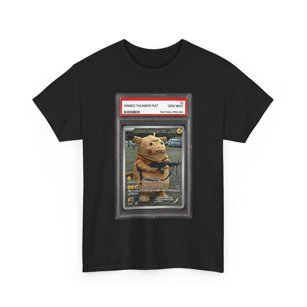 "Graded Armed Thunder Rat" Premium Heavy Cotton T-shirt