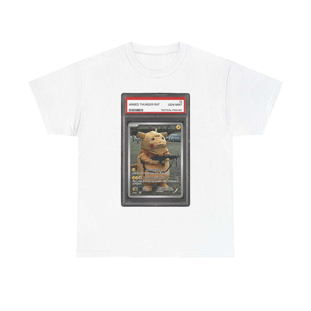 "Graded Armed Thunder Rat" Premium Heavy Cotton T-shirt