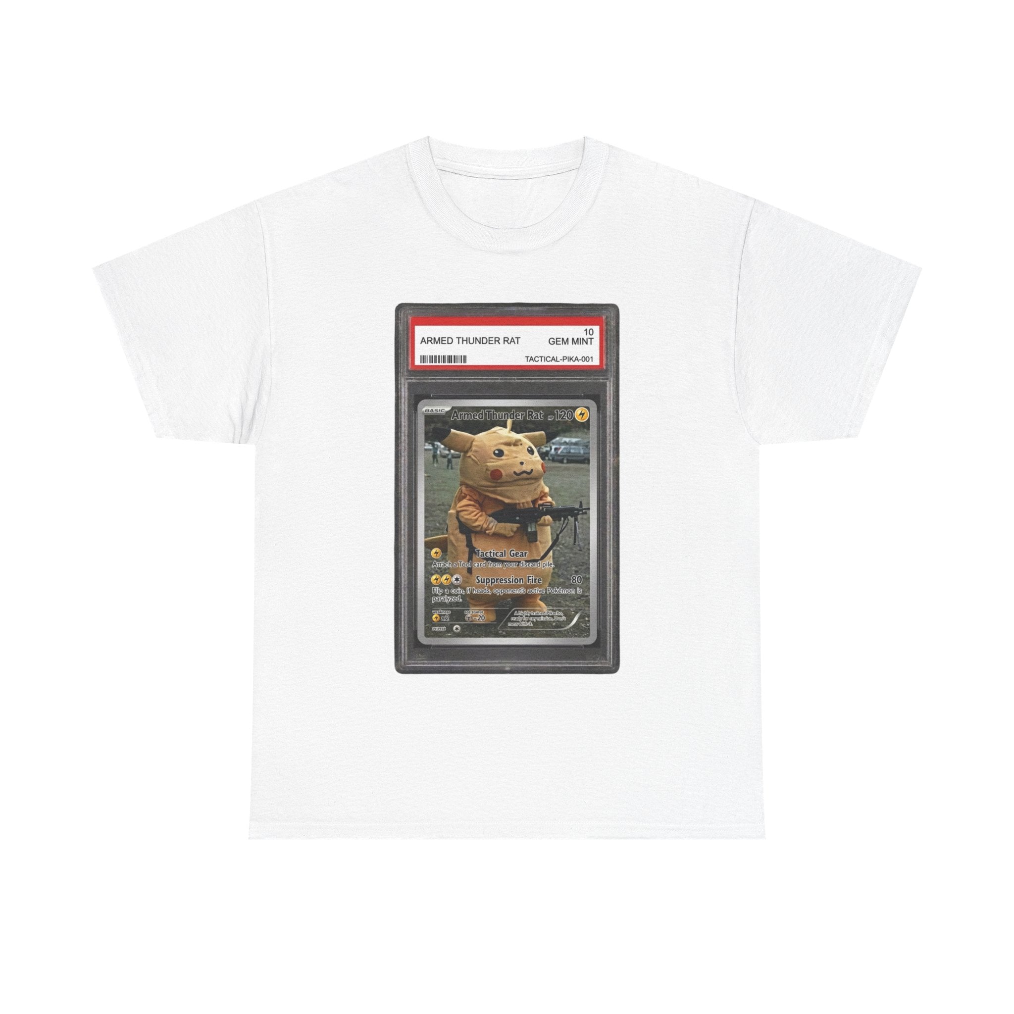 "Graded Armed Thunder Rat" Premium Heavy Cotton T-shirt