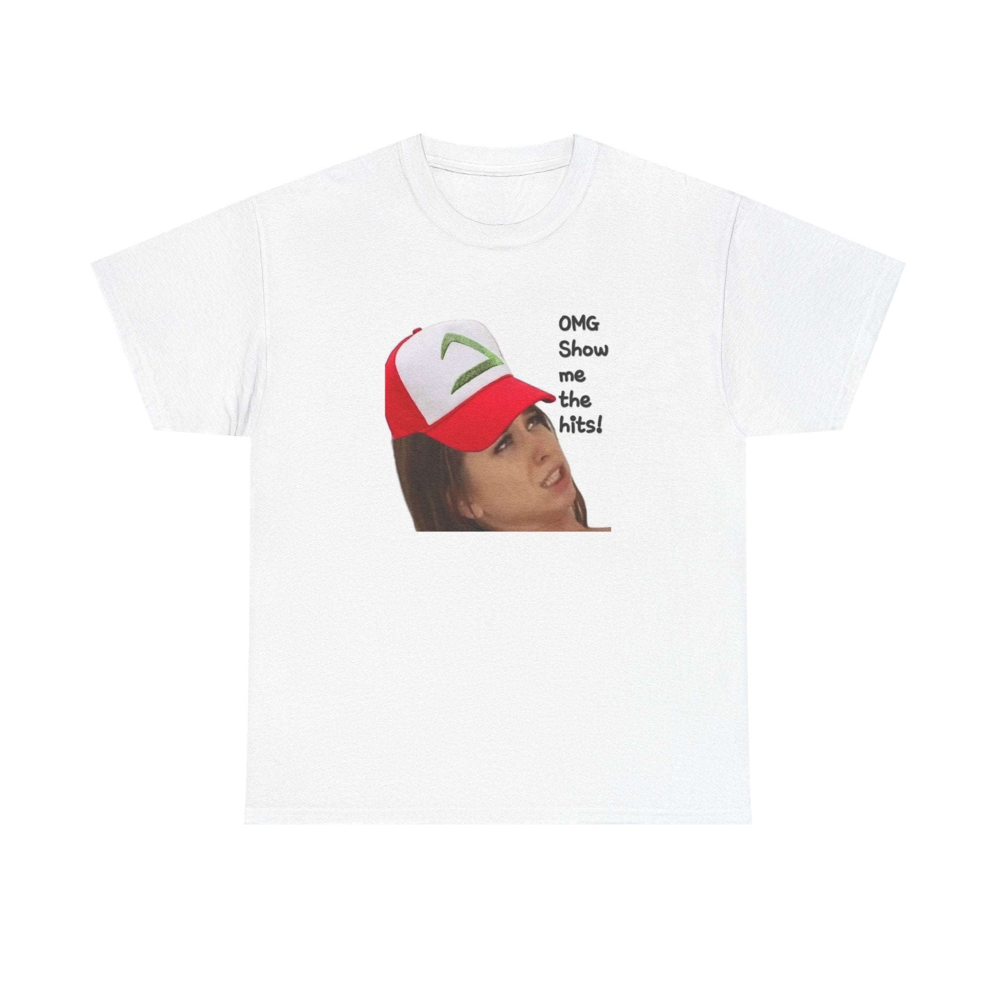 "OMG Show Me Your Hits!" Premium Heavy Cotton T-shirt