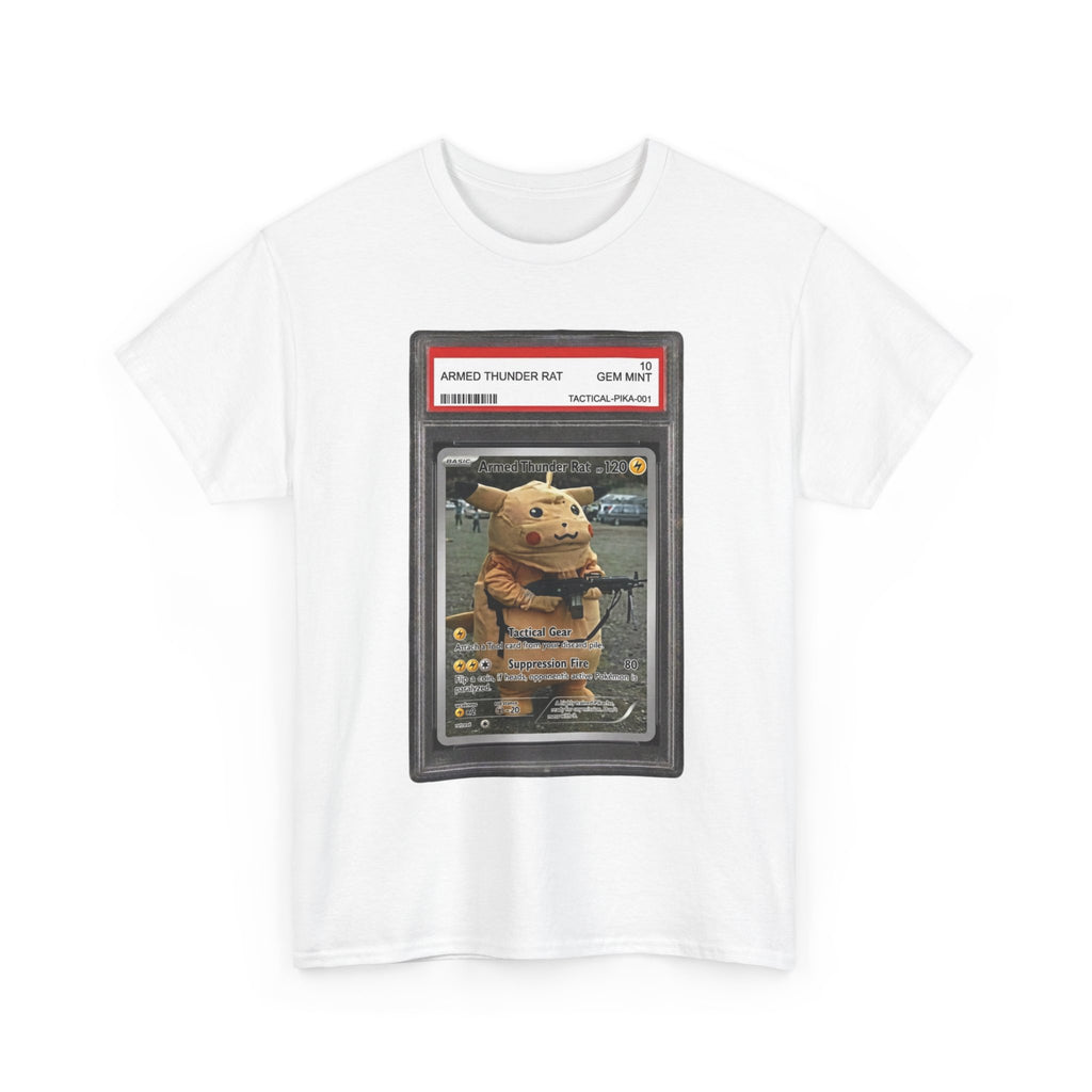 "Graded Armed Thunder Rat" Premium Heavy Cotton T-shirt