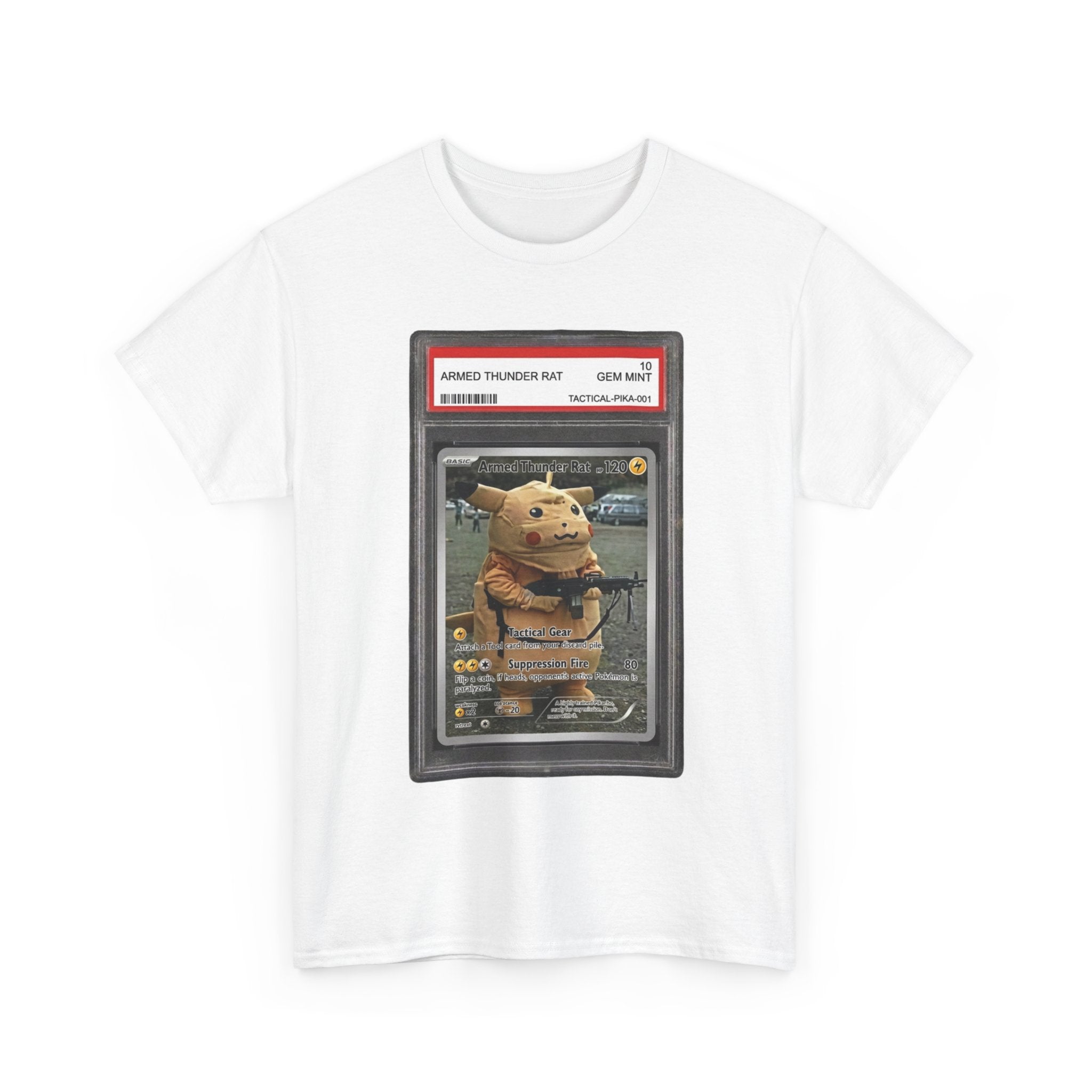 "Graded Armed Thunder Rat" Premium Heavy Cotton T-shirt