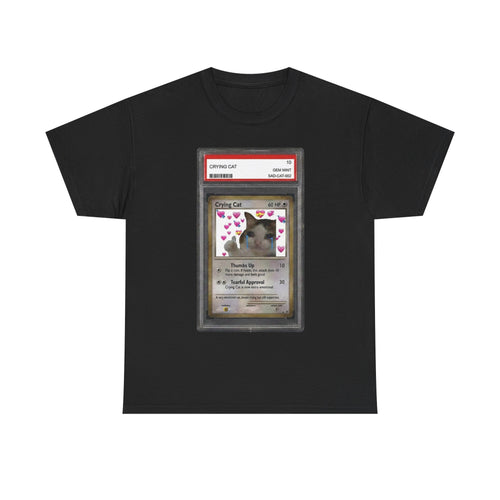 "Graded Crying Cat" Premium Heavy Cotton T-shirt