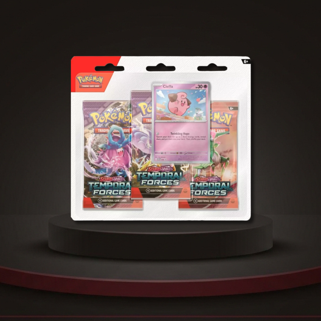 Pokemon Temporal Forces Triple Blister Pack